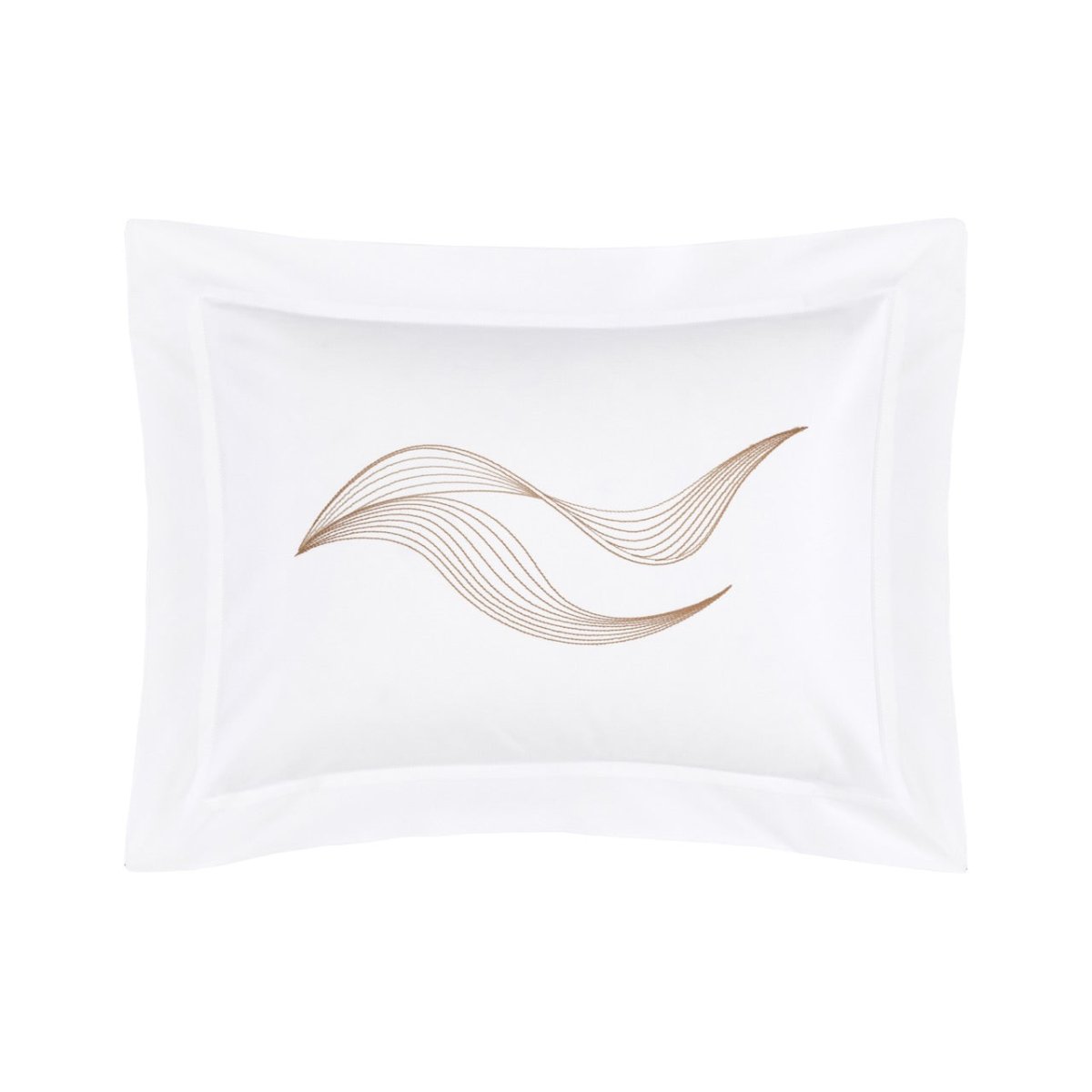 Zephyr Brun Bedding by Yves Delorme Couture