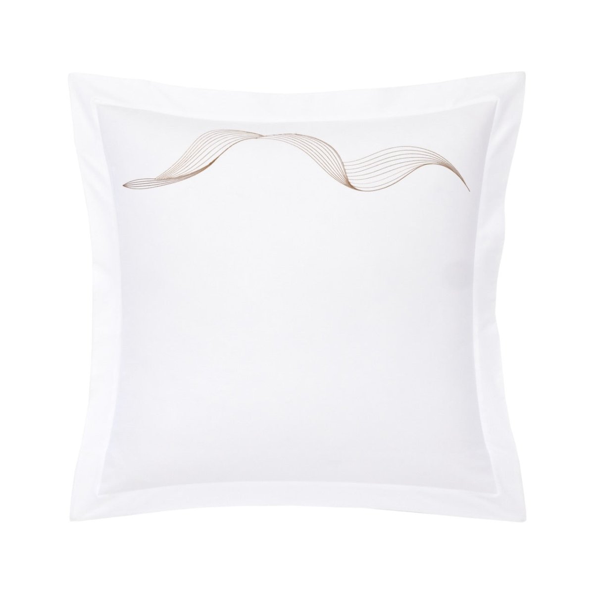 Zephyr Brun Bedding by Yves Delorme Couture