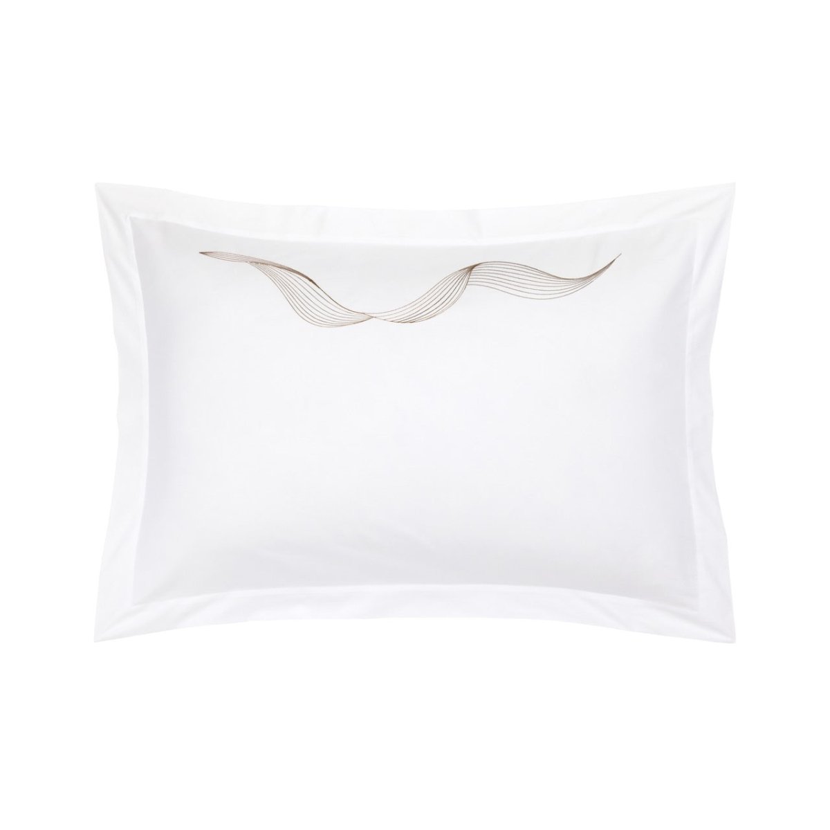 Zephyr Brun Bedding by Yves Delorme Couture