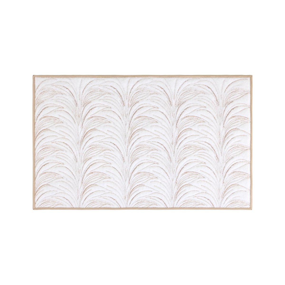 Zephyr Sable Bath Mat by Yves Delorme Couture
