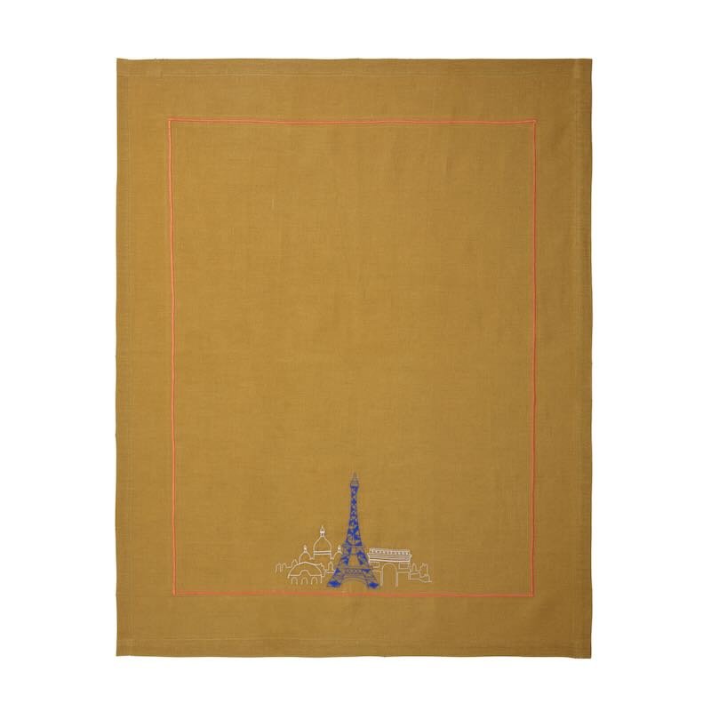 Elegante Elegante Yves Delorme Tea Towel - Embroidered 23 x 27