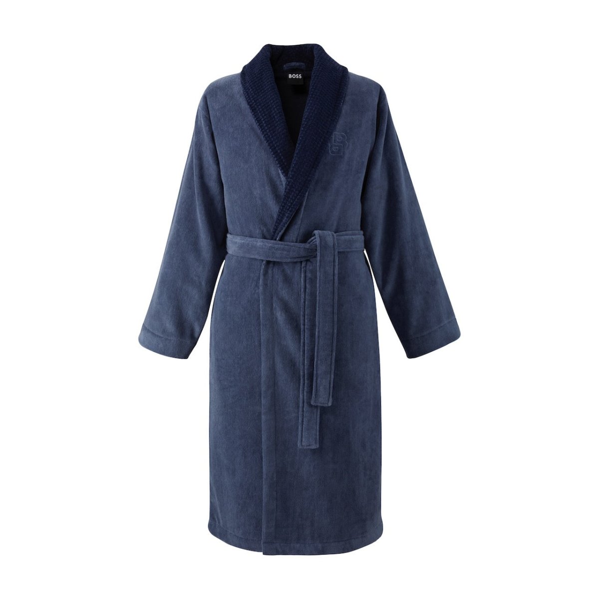 Hugo Boss Men's Double B Steel Robe by Yves Delorme