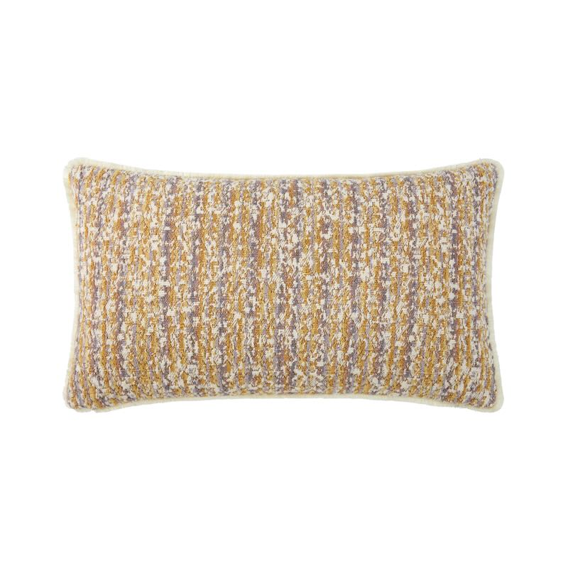 Illusion Orge Decorative Pillow by Yves Delorme