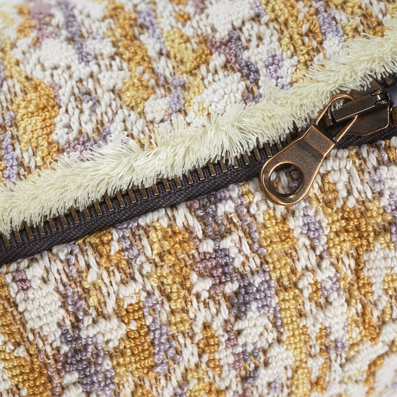 Illusion Orge Decorative Pillow by Yves Delorme