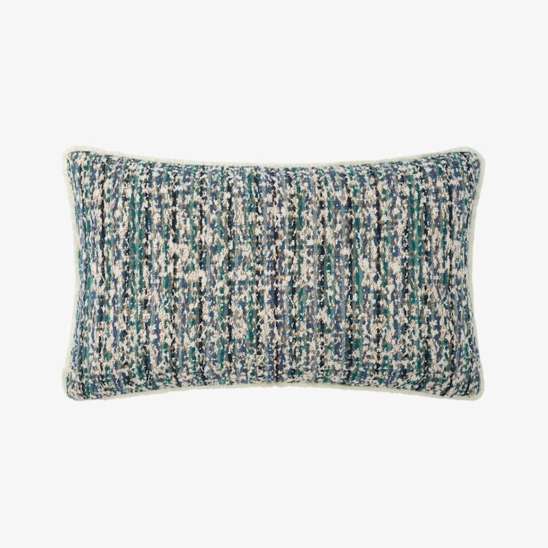 Illusion Paon Decorative Pillow by Yves Delorme