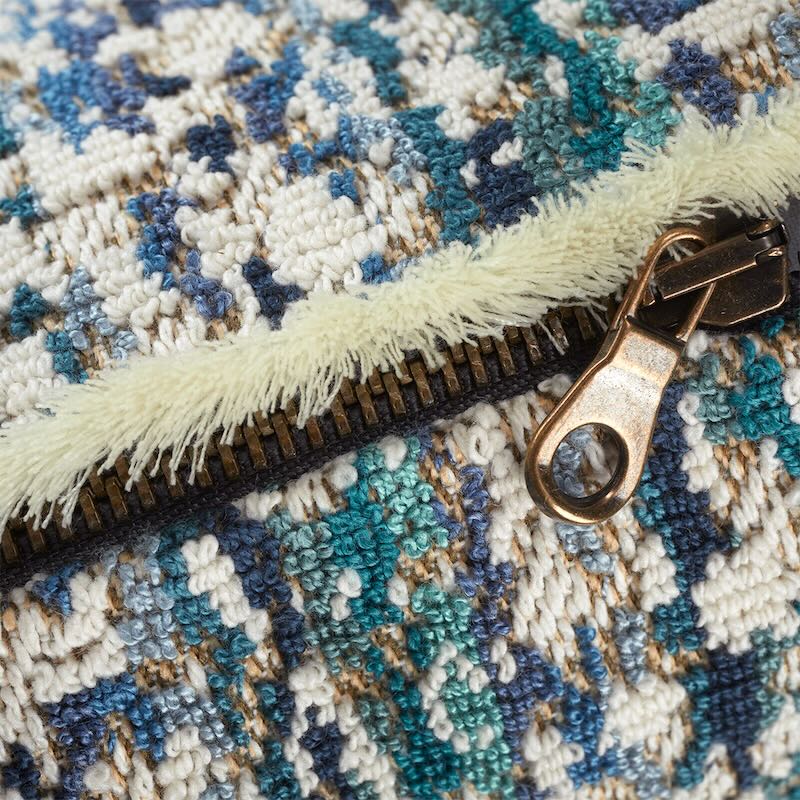 Illusion Paon Decorative Pillow by Yves Delorme