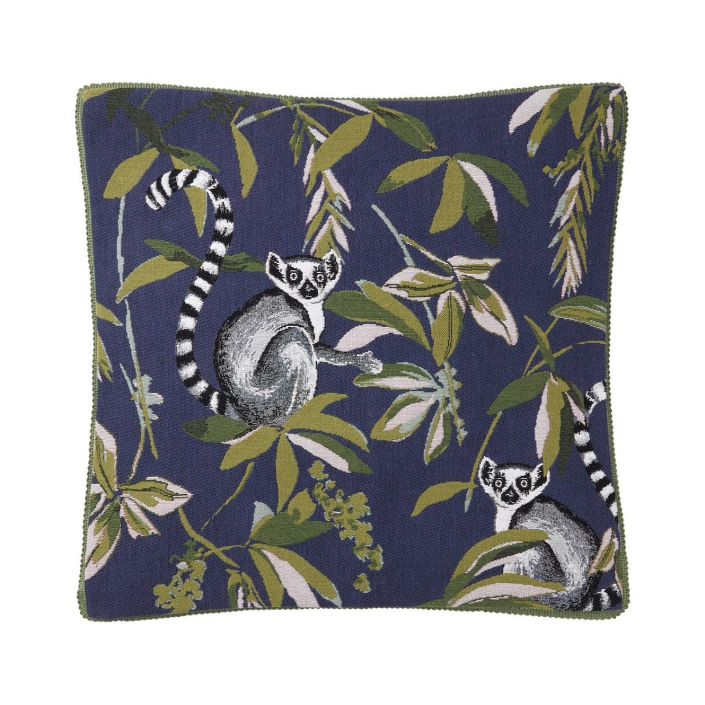 Lemurien Encre Decorative Pillow by Yves Delorme