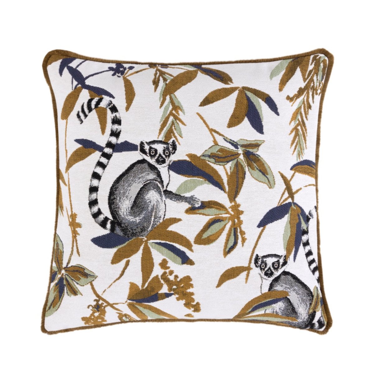 Lemurien Nacre Decorative Pillow by Yves Delorme