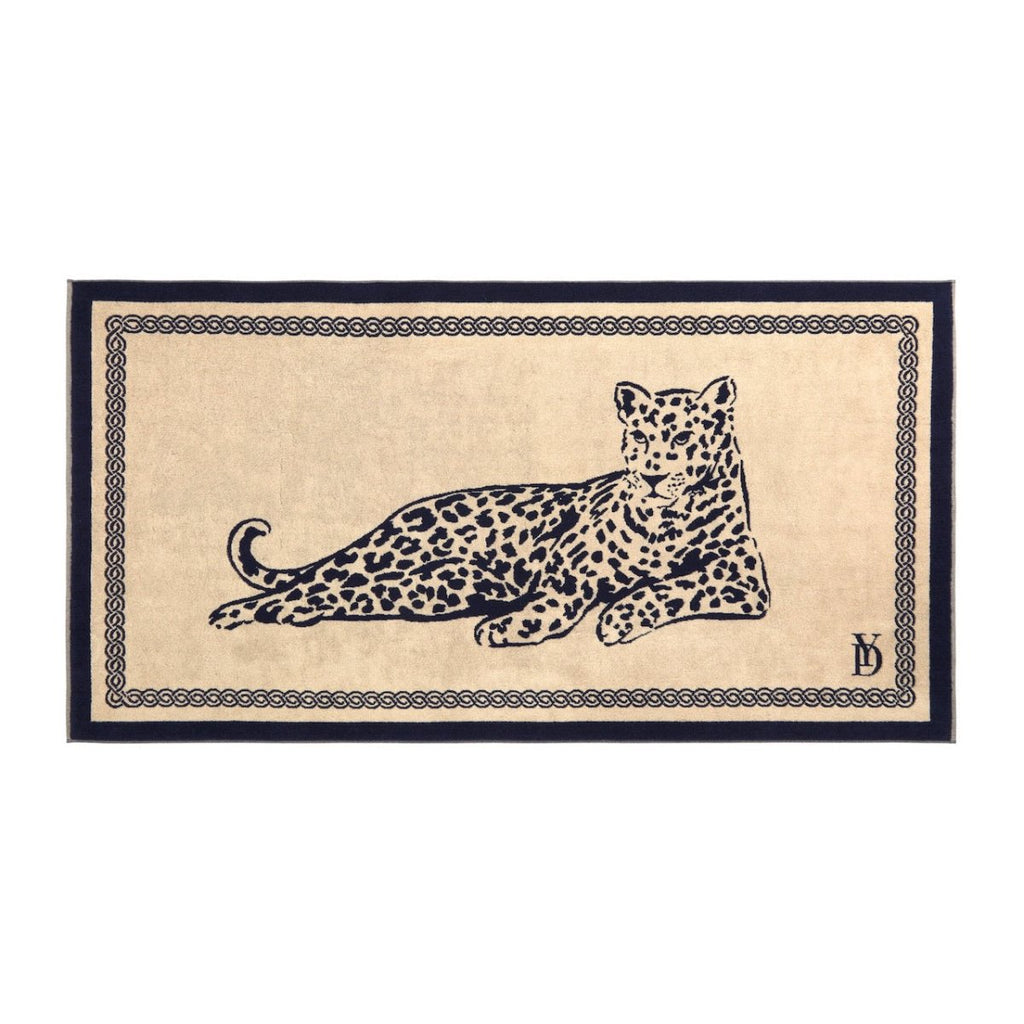 Leopard Beach Towel by Yves Delorme