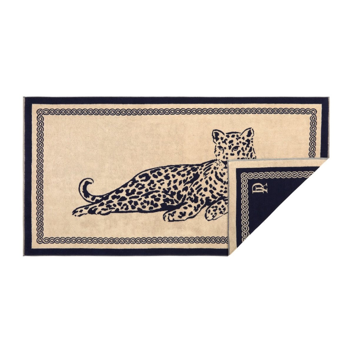 Leopard Beach Towel by Yves Delorme