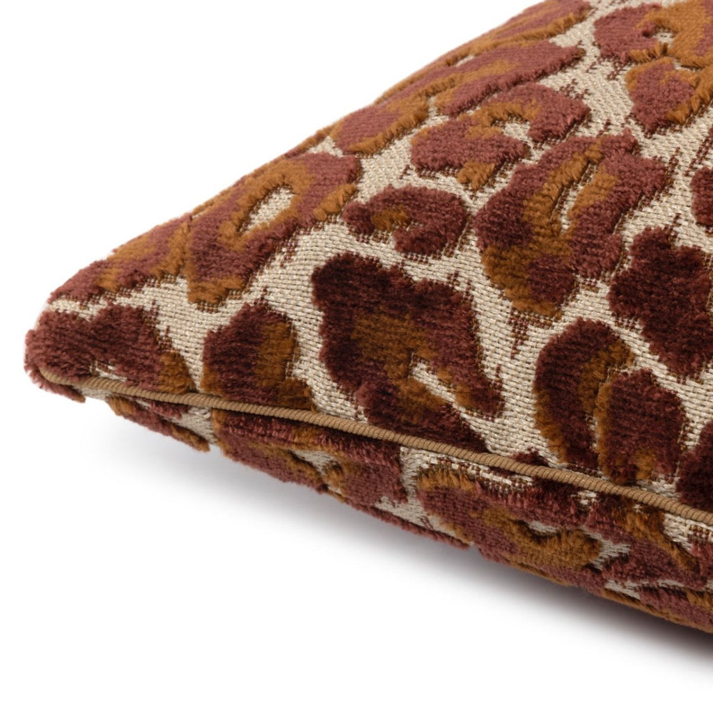 Leopard Fauve Decorative Pillows by Yves Delorme