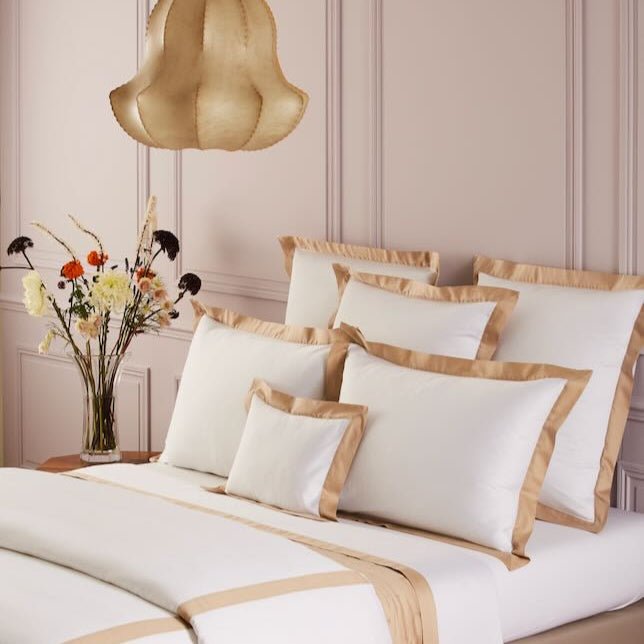 Linea Dune Organic Bedding by Yves Delorme