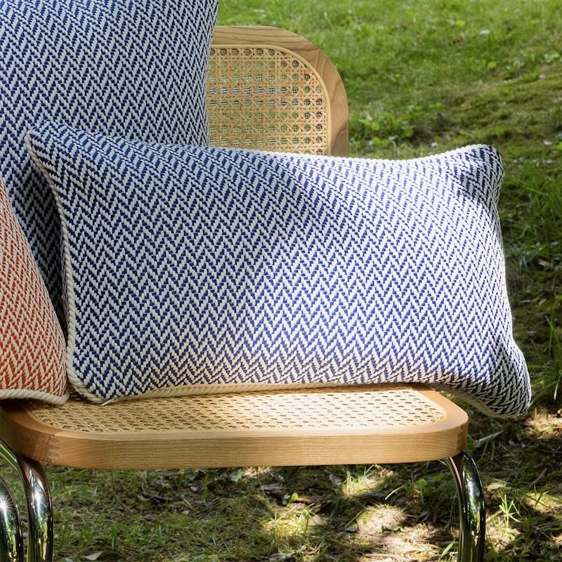 Marina Outremer Decorative Pillow by Yves Delorme