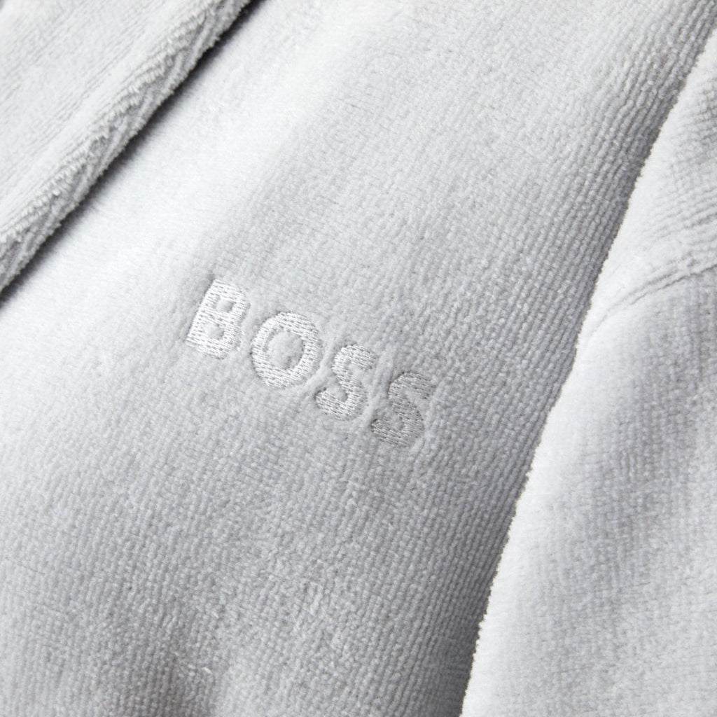 Moon Flowers Shawl Collar Women's Robe by Hugo Boss Home