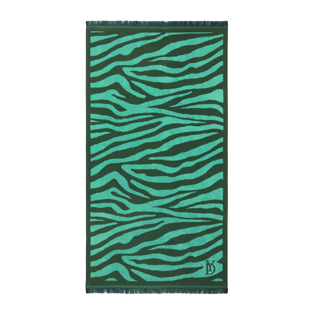 Pampa Menthe Beach Towel by Yves Delorme
