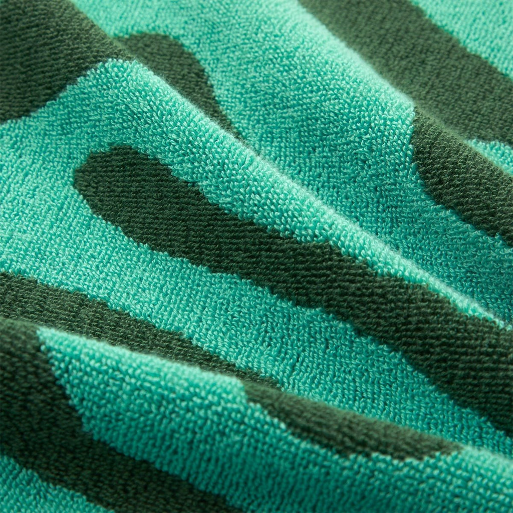 Pampa Menthe Beach Towel by Yves Delorme
