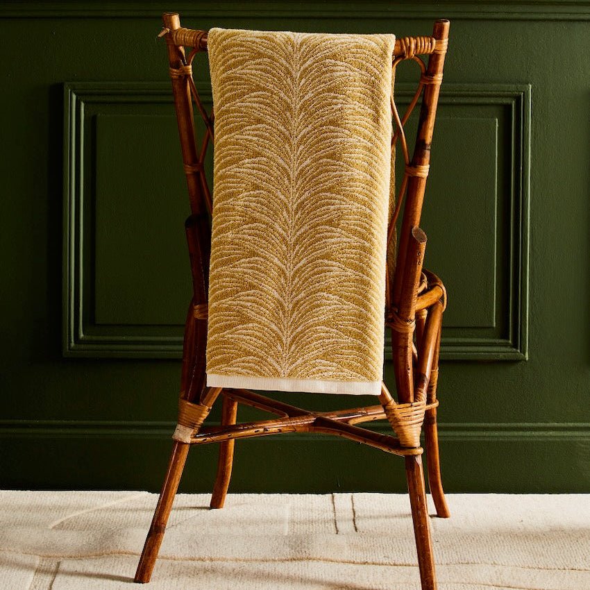 Pollen Towels Bath Collection by Yves Delorme