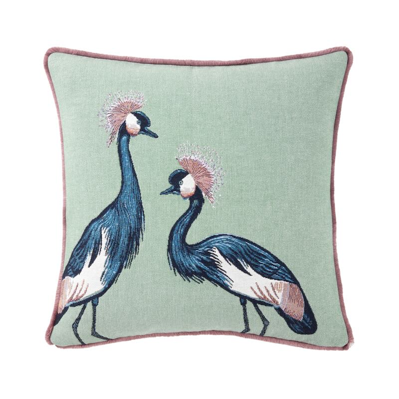 Yves Delorme Altesses Celadon Decorative Pillow