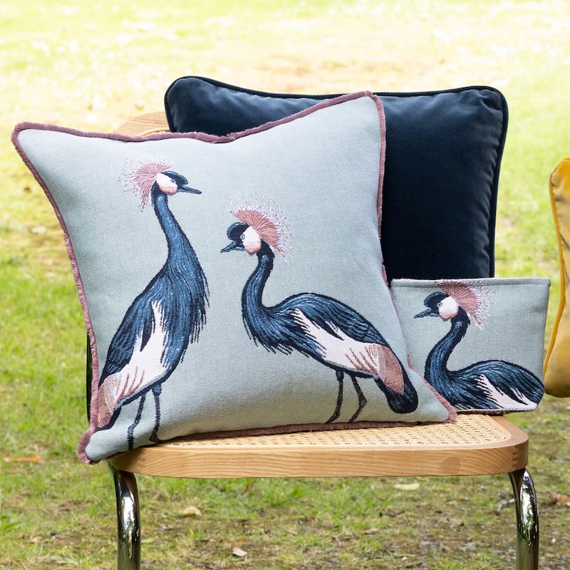 Yves Delorme Altesses Celadon Decorative Pillow