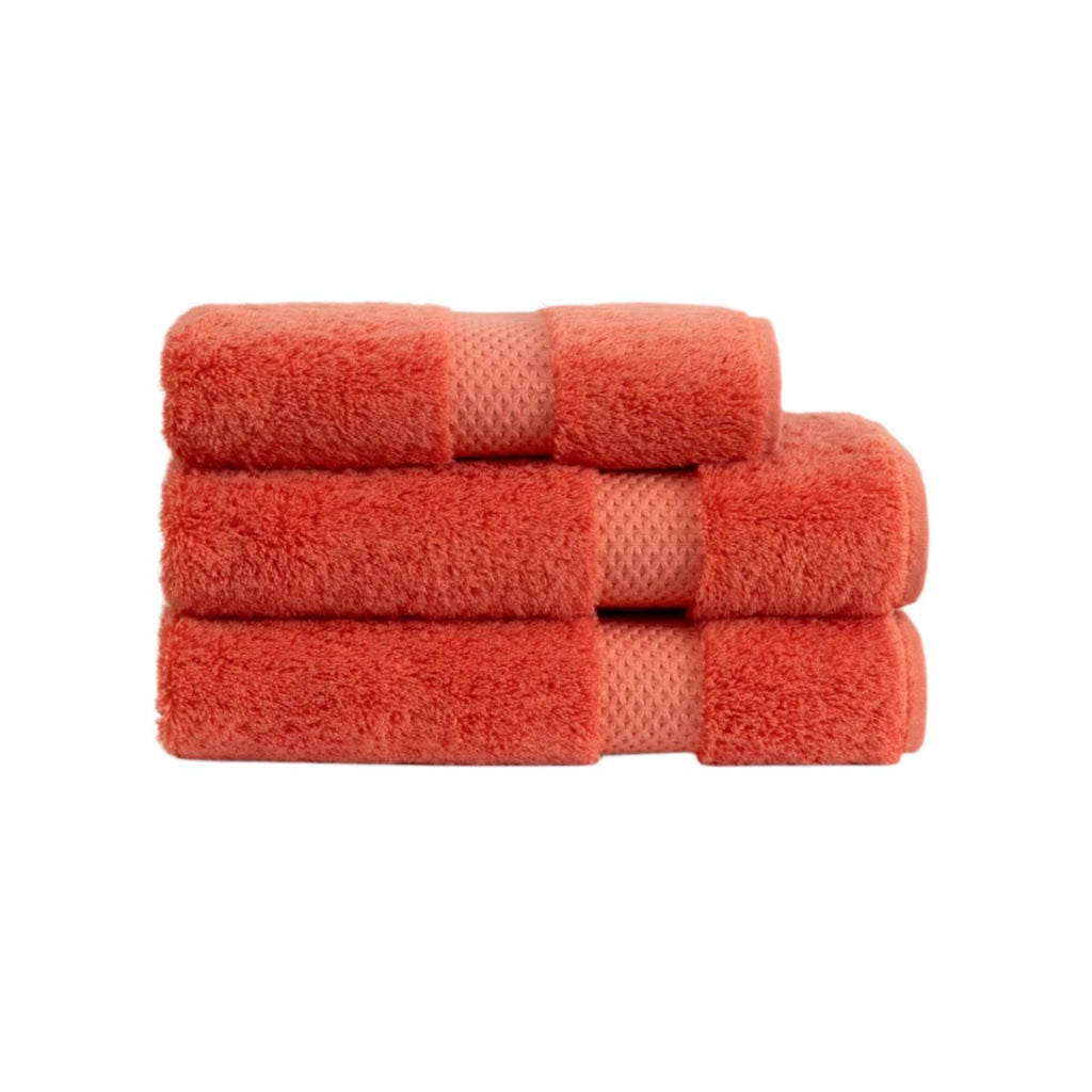 Etoile Corallin Towels by Yves Delorme