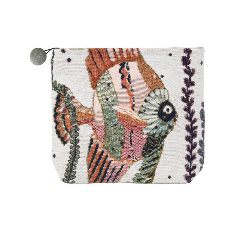 Yves Delorme Ischia Ecume Tote 7 x 9