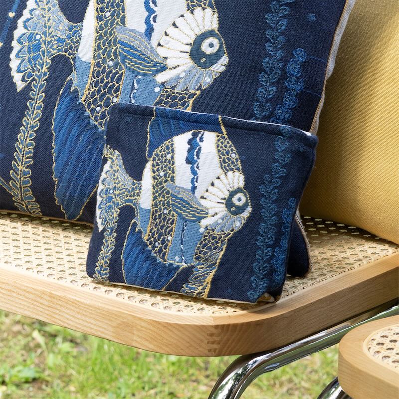 Yves Delorme Ischia Marine Tote 7 x 9