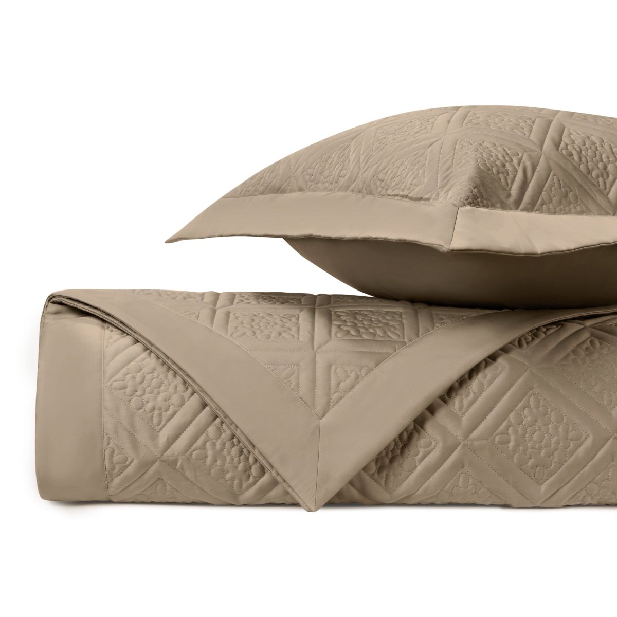 Ziba Quilted Candlelight by Home Treasures